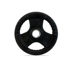 Olympisk Vektskive Tri-Grip, 10 Kg, JTC Power
