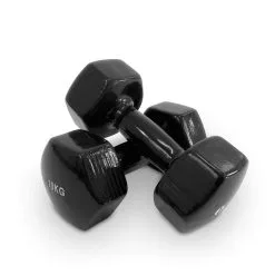 Vinyl Manualsett Black 1-10 Kg, JTC Power -Sport & Fitness Shop 12 112 P1 12