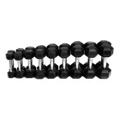 Manualsett Hex Gummi 1-10 Kg, JTC Power