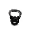 Kettlebell Gummi/krom, 4 Kg, JTC Power -Sport & Fitness Shop 12 820 04 1