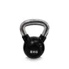 Kettlebell Gummi/krom, 6 Kg, JTC Power -Sport & Fitness Shop 12 820 06 1