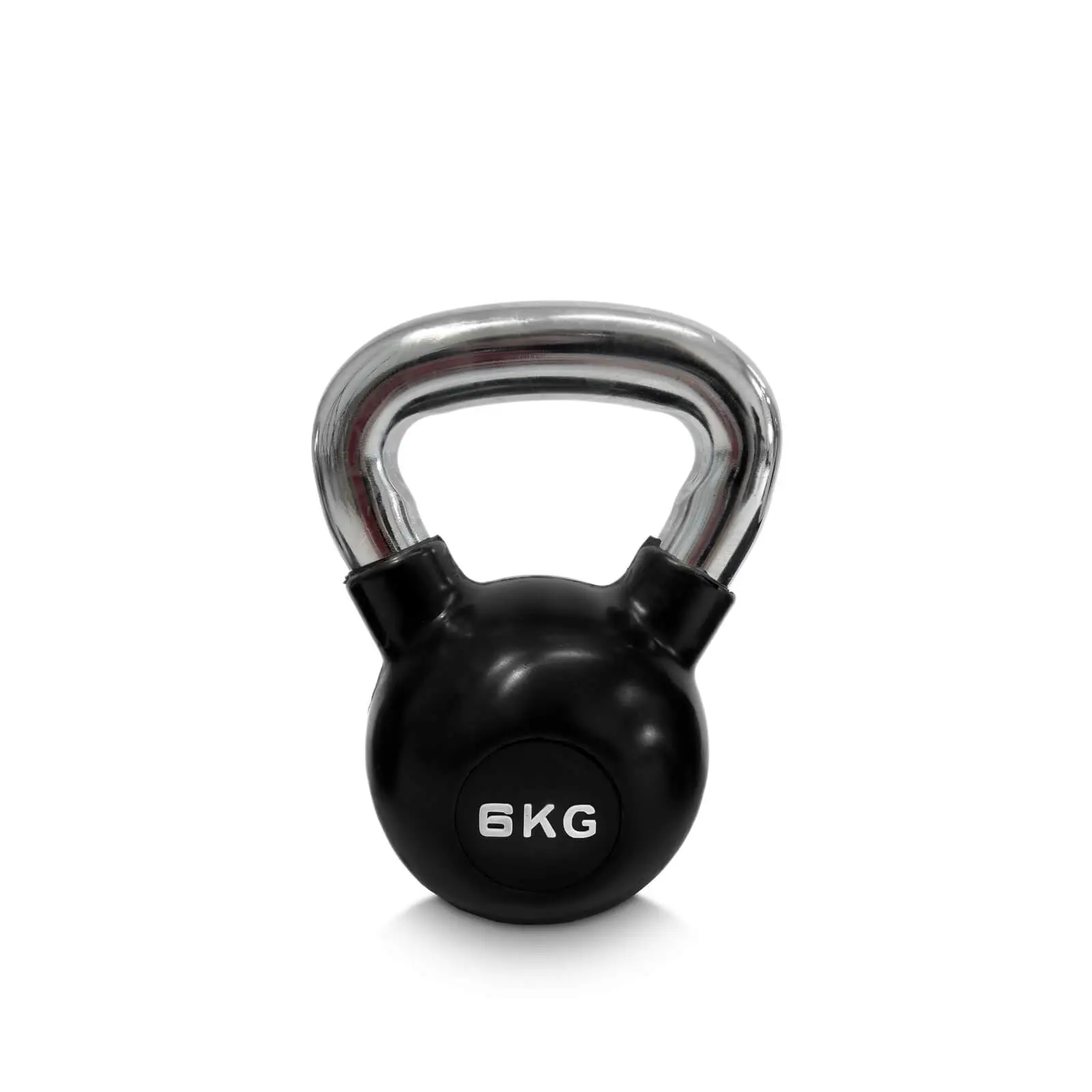 Kettlebell Gummi/krom, 6 Kg, JTC Power 3 Kettlebell Gummi/krom, 6 Kg, JTC Power