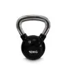 Kettlebell Gummi/krom, 10 Kg, JTC Power -Sport & Fitness Shop 12 820 10 1