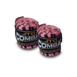 Boksebandasje, Elastisk, 250 Cm, Rosa, JTC Combat