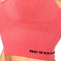 Better Bodies Astoria Seamless Bra, Chili Red Melange, Medium -Sport & Fitness Shop BB 110886 371r 4