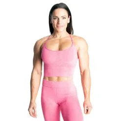 Better Bodies Astoria Seamless Bra, Hot Pink Melange, Small
