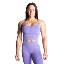 Better Bodies Astoria Seamless Bra, Athletic Purple Melange, Small