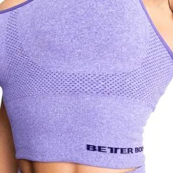 Better Bodies Astoria Seamless Bra, Athletic Purple Melange, Small -Sport & Fitness Shop BB 110886 481r 4