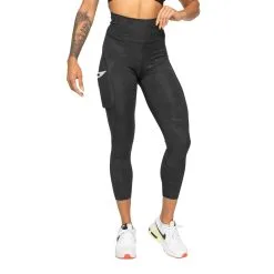 Better Bodies High Waist Leggings, Black Camo, Medium