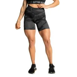 Better Bodies High Waist Shorts, Dark Camo, Xsmall