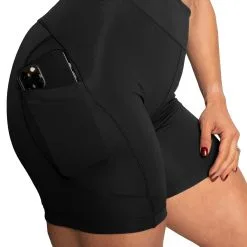 Better Bodies High Waist Shorts, Black, Large -Sport & Fitness Shop BB 111028 999r 3