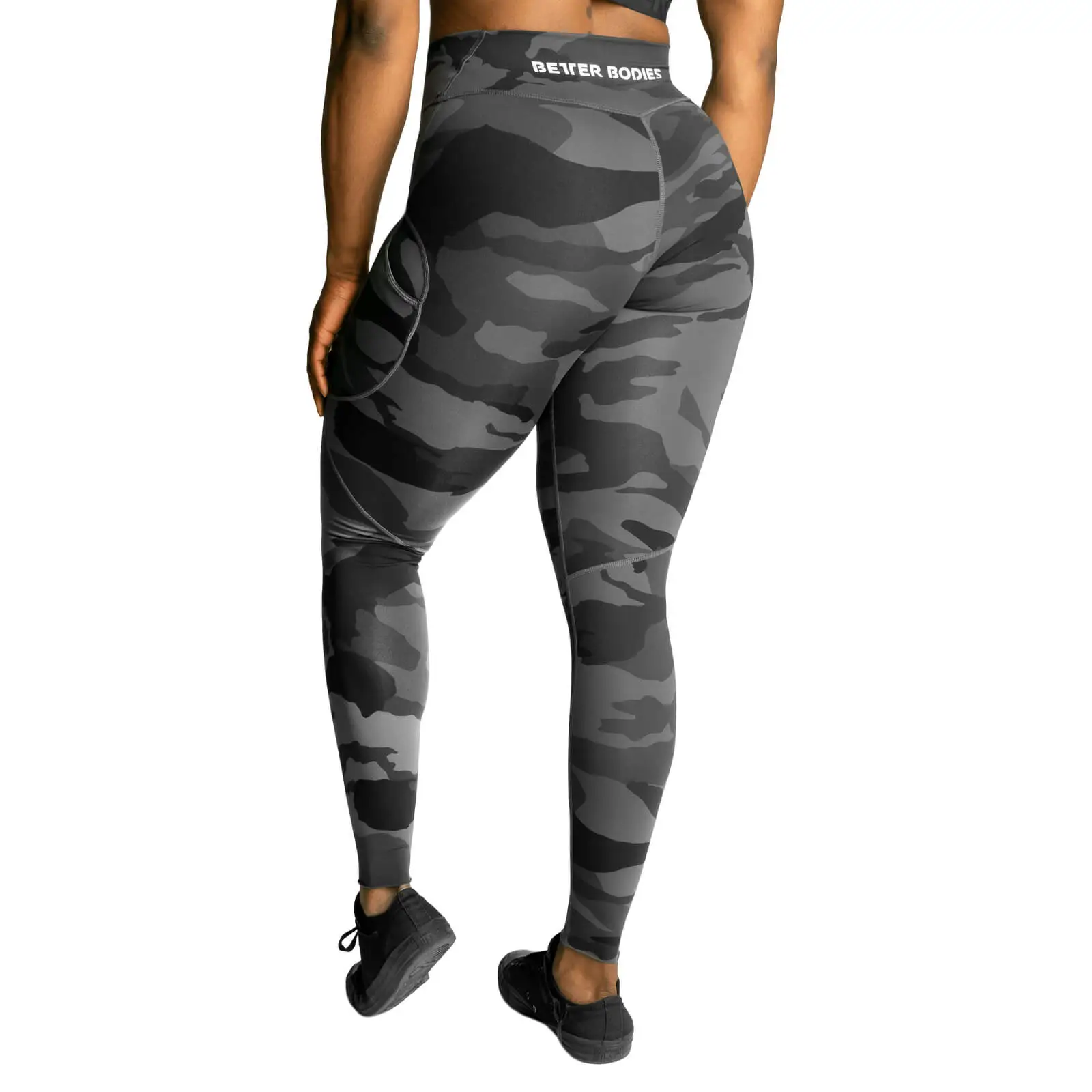 Better Bodies Soho Leggings, Dark Camo, Large 4 Better Bodies Soho Leggings, Dark Camo, Large - Bilde 2