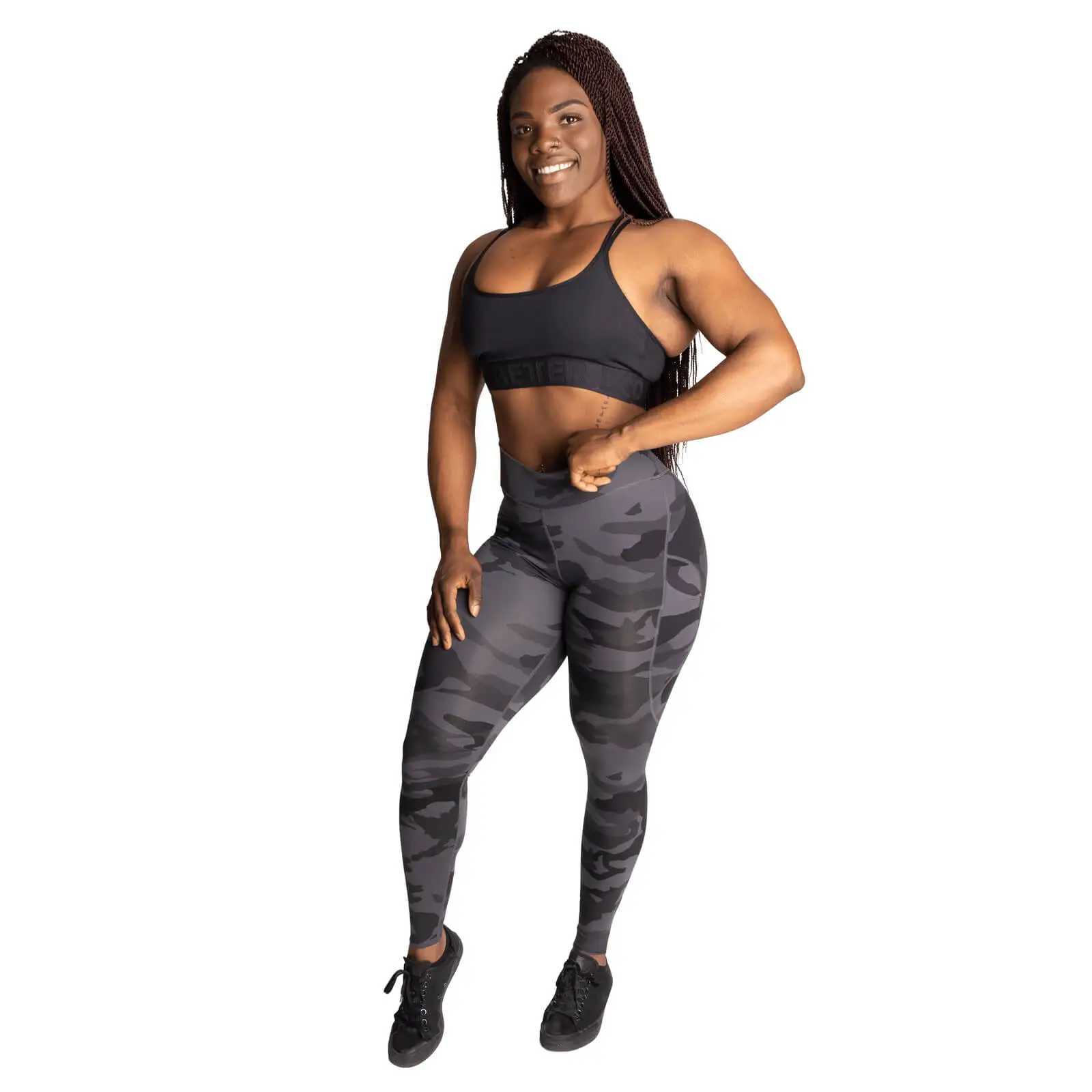 Better Bodies Soho Leggings, Dark Camo, Large 7 Better Bodies Soho Leggings, Dark Camo, Large - Bilde 5