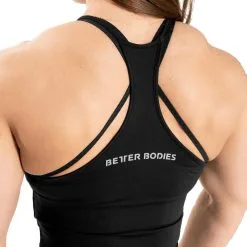 Better Bodies Performance Crop Halter, Black, Large -Sport & Fitness Shop BB 111062 999r 4