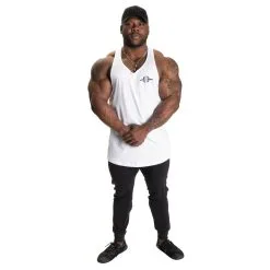 Better Bodies Essential T-back, White V2, Medium -Sport & Fitness Shop BB 120831 006r 5