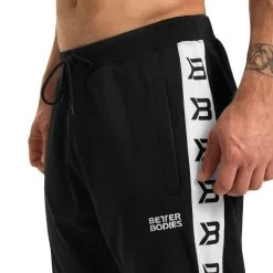 Better Bodies Bronx Track Pants, Black, Small -Sport & Fitness Shop BB 120946 999r 3