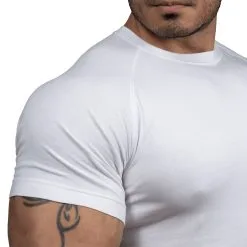 Better Bodies Gym Tapered Tee, White, Xxlarge -Sport & Fitness Shop BB 121009 001r 4
