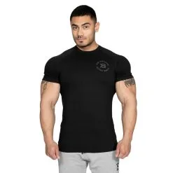 Better Bodies Gym Tapered Tee, Black, Xxlarge