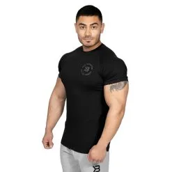 Better Bodies Gym Tapered Tee, Black, Xxlarge -Sport & Fitness Shop BB 121009 999r 3