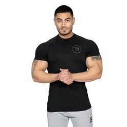 Better Bodies Gym Tapered Tee, Black, Xxlarge -Sport & Fitness Shop BB 121009 999r 6
