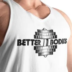 Better Bodies Team BB Stringer V2, White, Small -Sport & Fitness Shop BB 121015 001r 3