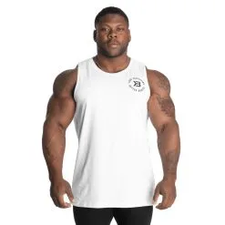 Better Bodies 19th Street Tank, White, Medium