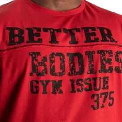 Better Bodies Union Original Tee, Chili Red, Xxxlarge -Sport & Fitness Shop BB 121034 370r 3