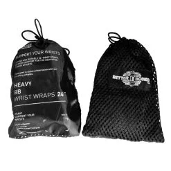 Heavy BB Wrist Wraps 24'', Black, Better Bodies -Sport & Fitness Shop BB 130422 999 3