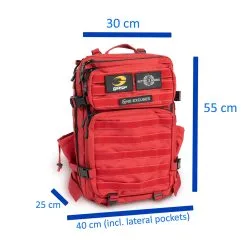 Tactical Backpack, Chili Red, Better Bodies / GASP -Sport & Fitness Shop BB 130433 370 6