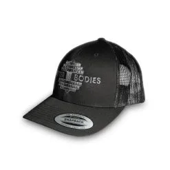 Trucker Cap, Black, Better Bodies