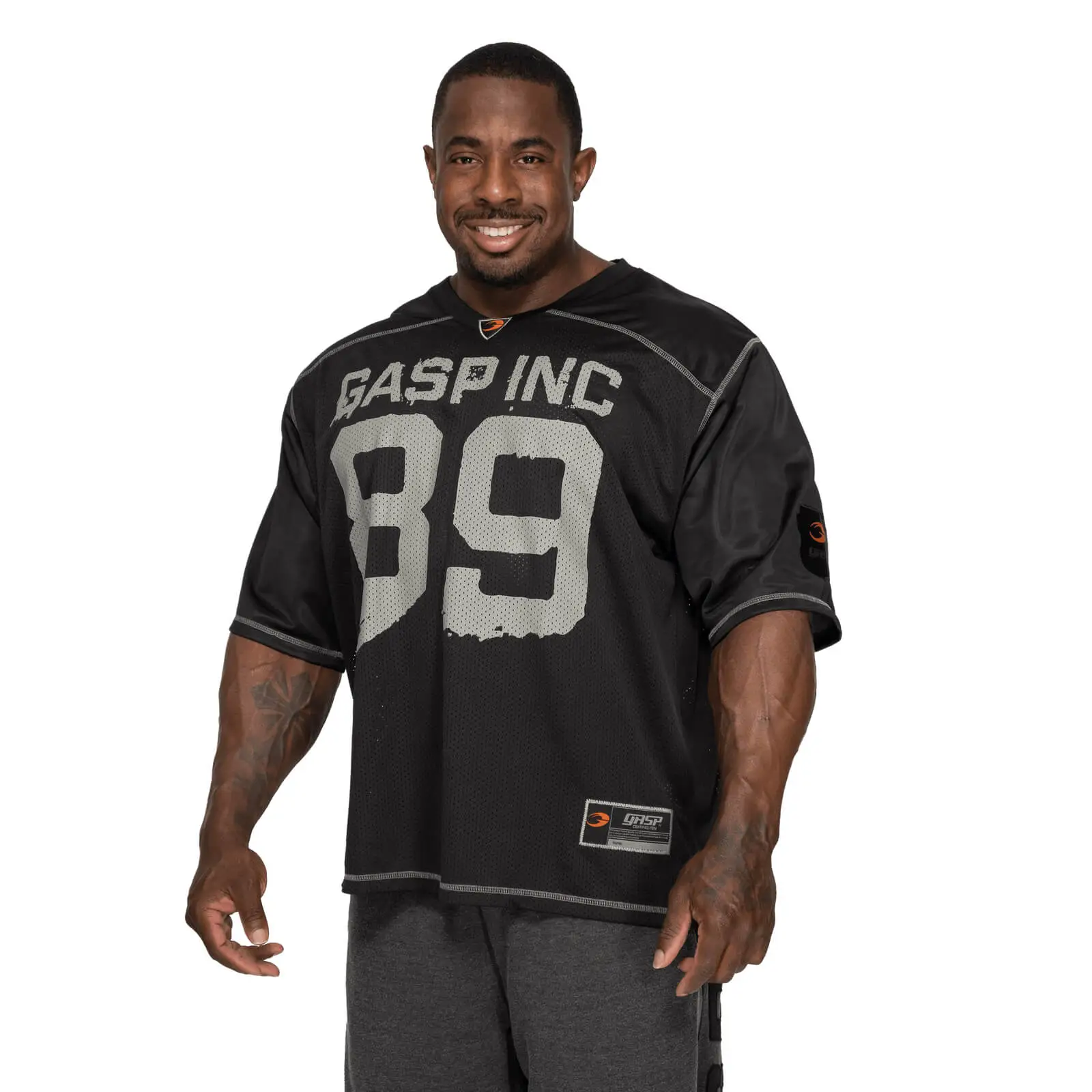 GASP No1 Football Tee, Black, Xxxlarge 3 GASP No1 Football Tee, Black, Xxxlarge