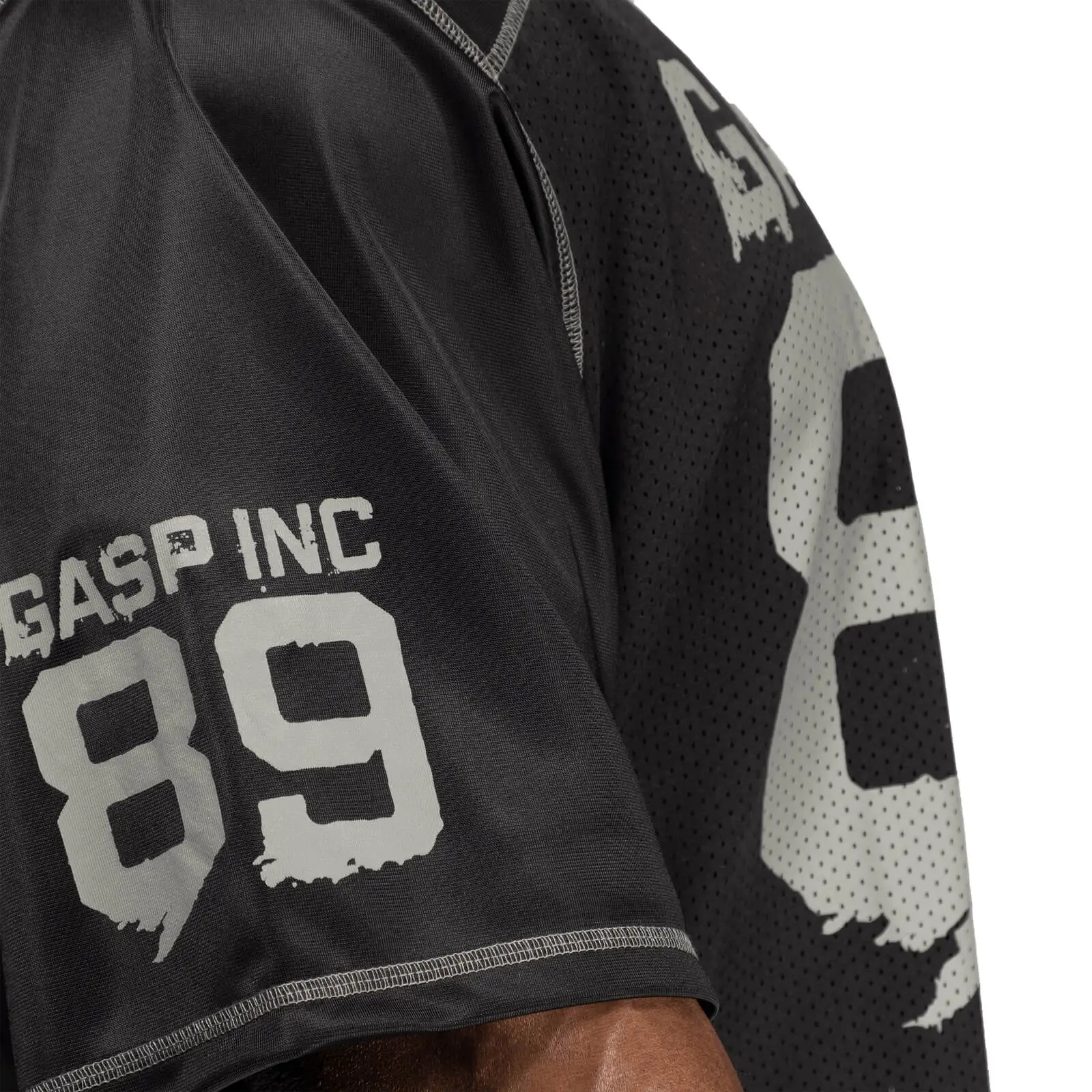 GASP No1 Football Tee, Black, Xxxlarge 7 GASP No1 Football Tee, Black, Xxxlarge - Bilde 5
