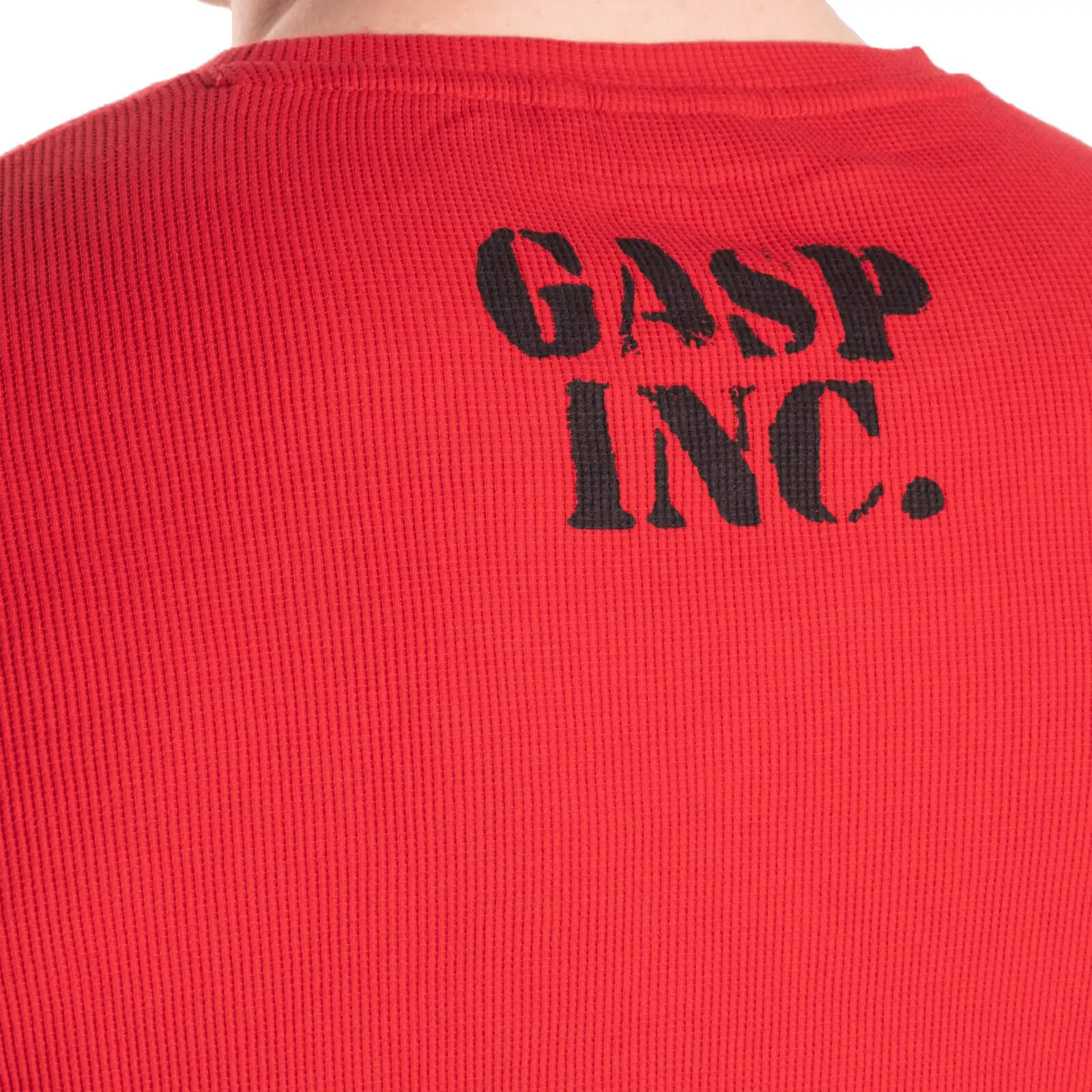 GASP Thermal Gym Sweater, Chili Red, Medium 8 GASP Thermal Gym Sweater, Chili Red, Medium - Bilde 6