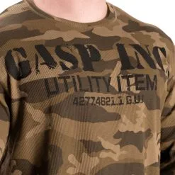 GASP Thermal Gym Sweater, Green Camo, Medium -Sport & Fitness Shop GA 220591 673r 5