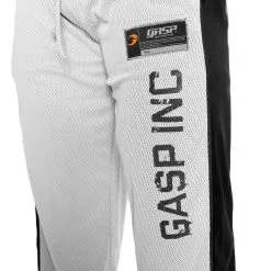 GASP No1 Mesh Pant, White/grey, Small -Sport & Fitness Shop GA 220593 008r 4