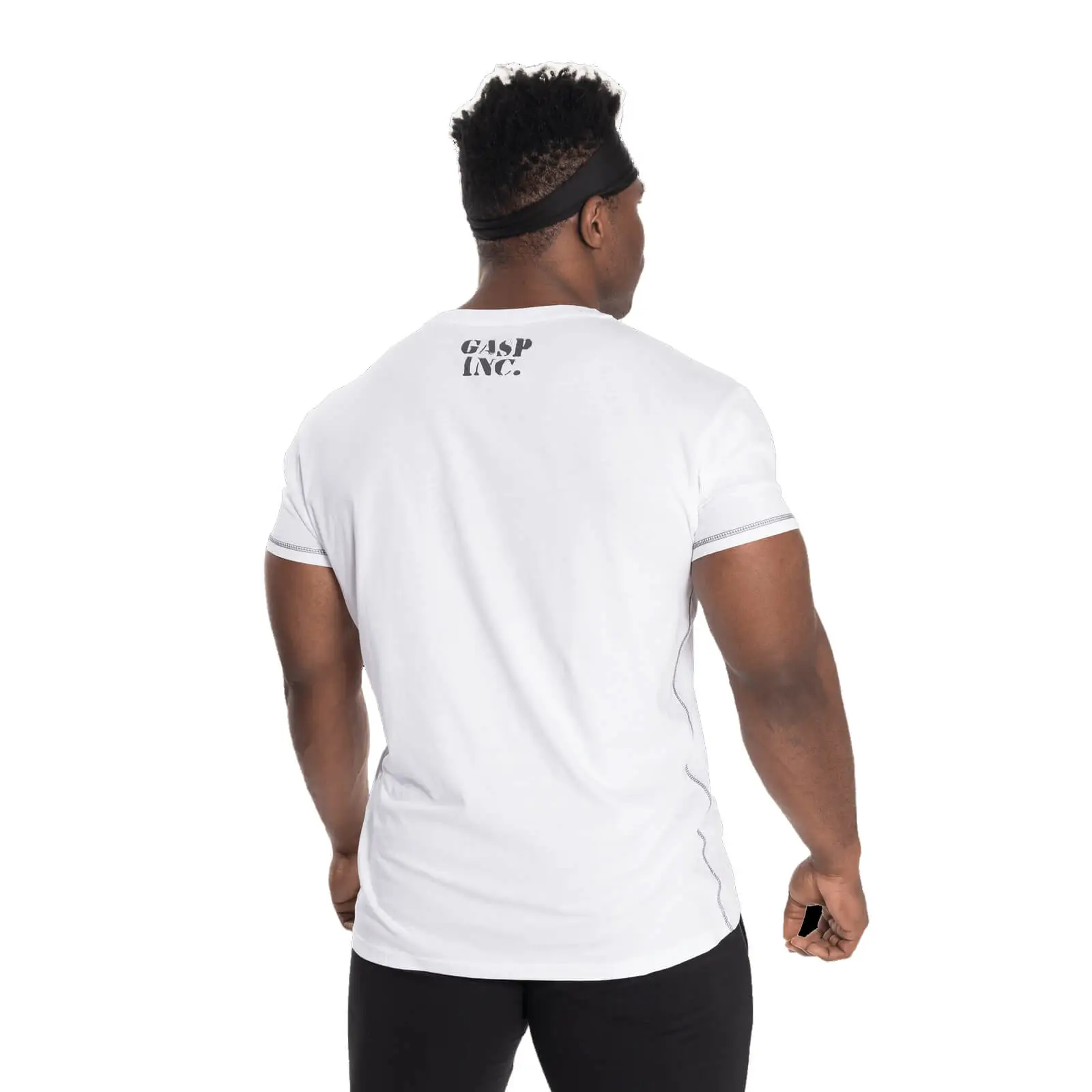GASP Basic Utility Tee, White, Xxxlarge 5 GASP Basic Utility Tee, White, Xxxlarge - Bilde 3