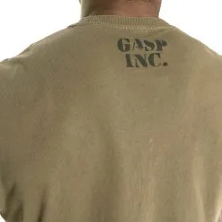 GASP Basic Utility Tee, Wash Green, Xxxlarge -Sport & Fitness Shop GA 220606 664r 5
