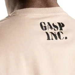 GASP Basic Utility Tee, Desert, Medium -Sport & Fitness Shop GA 220606 770r 5
