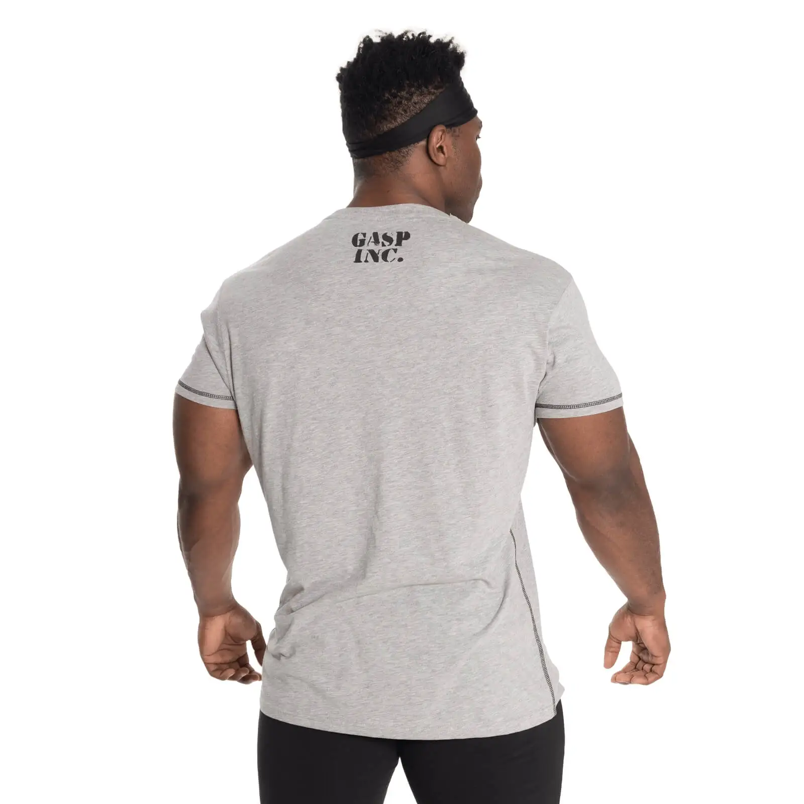 GASP Basic Utility Tee, Grey Melange, Xxxlarge 5 GASP Basic Utility Tee, Grey Melange, Xxxlarge - Bilde 3