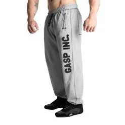 GASP Division Sweatpant, Light Grey Melange, Small