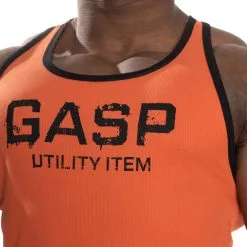 GASP Ribbed T-back, Flame, Large -Sport & Fitness Shop GA 220690 280r 5