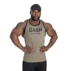 GASP Ribbed T-back, Wash Green, Large -Sport & Fitness Shop GA 220690 664r 4