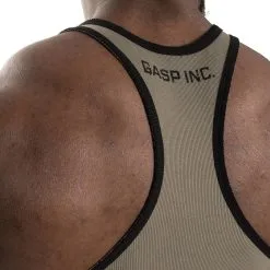 GASP Ribbed T-back, Wash Green, Large -Sport & Fitness Shop GA 220690 664r 6