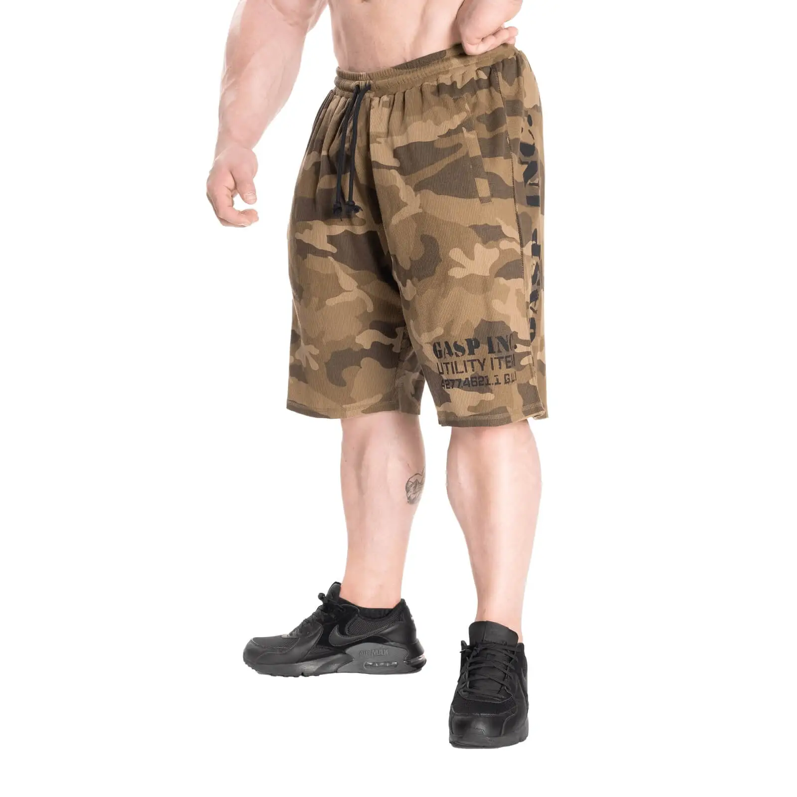 GASP Thermal Shorts, Green Camoprint, Medium 4 GASP Thermal Shorts, Green Camoprint, Medium - Bilde 2