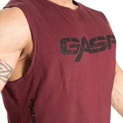 GASP Vintage Tank, Maroon, Small -Sport & Fitness Shop GA 220867 393r 4