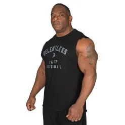 GASP Vintage Tank, Black/grey, Large -Sport & Fitness Shop GA 220867 986r 3