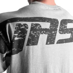 GASP Iron Tee, Grey Melange/black, Medium -Sport & Fitness Shop GA 220869 946r 3