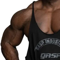 GASP Stringer, Black, Medium -Sport & Fitness Shop GA 220873 999r 5