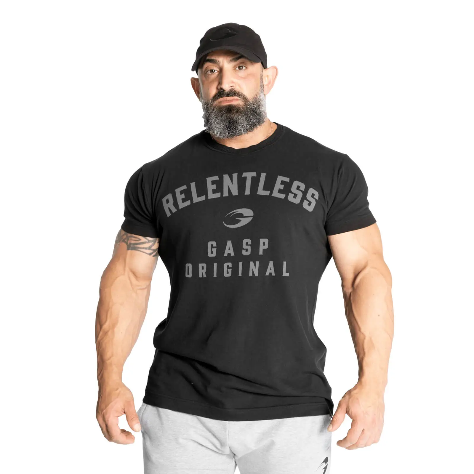 GASP Relentless Skull Tee, Washed Black, Xlarge 3 GASP Relentless Skull Tee, Washed Black, Xlarge