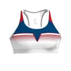 Gavelo Grand Slam Sports Bra, Blue/white, Small -Sport & Fitness Shop GO BRA 216r 5